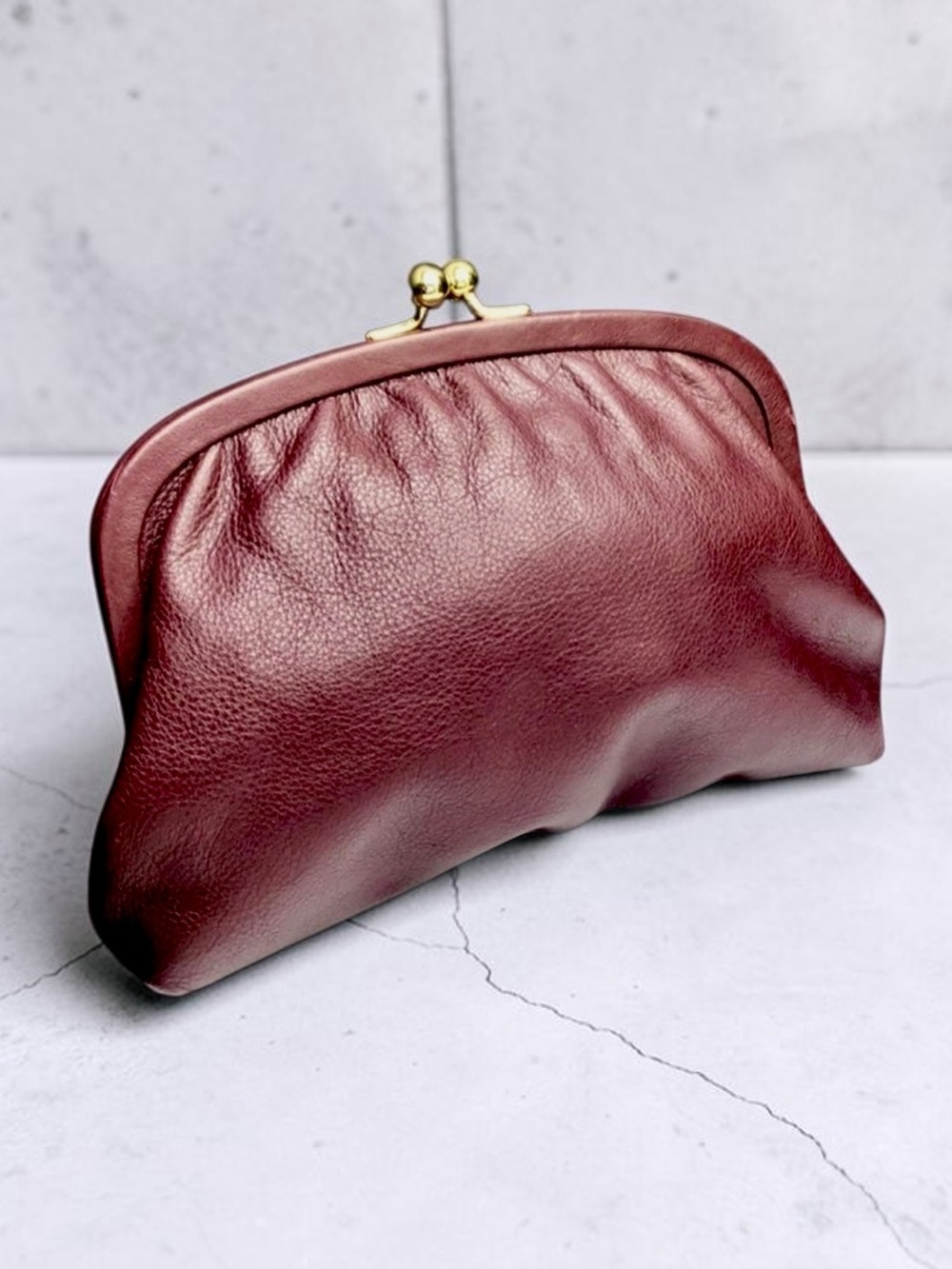 🌺Vintage Nordstrom Leather Clutch